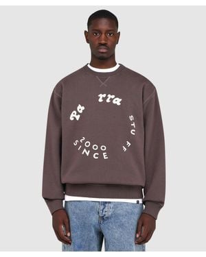 Parra Gasoline Sweatshirt - Brown