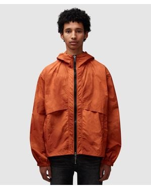 Cole Buxton Silk Windbreaker ( - Orange