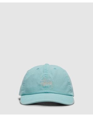 Stussy Washed Basic Low Pro Cap (Mint - Green