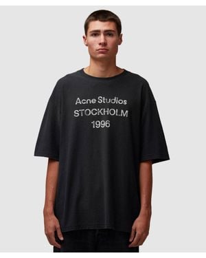 Acne Studios Exford 1996 T-Shirt (Faded - Black