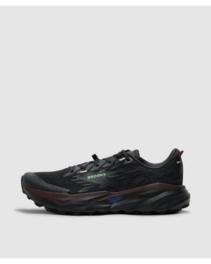 Brooks Cascadia 19 Sneaker (Phantom/Rum Raisin - Black