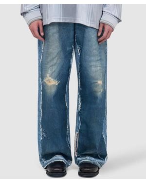 Acne Studios Trompe L�Oeil Jean (Mid - Blue