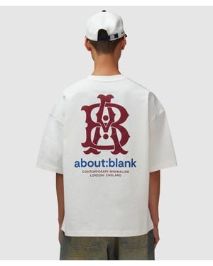 About Blank Insignia T-Shirt (Oat - Gray