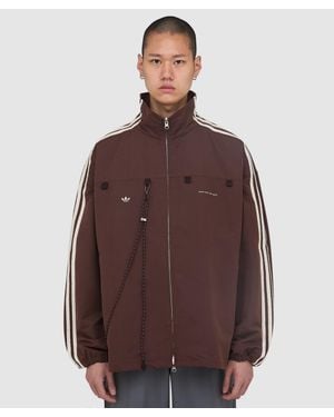 adidas X Song For The Mute Adi007 Track Jacket (Auburn - Brown