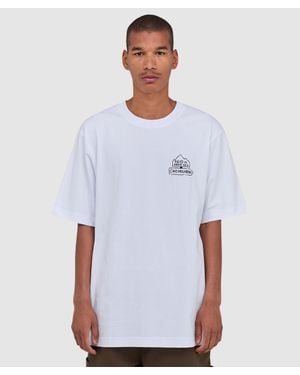 Cafe Mountain Refuge T-Shirt (Natural - White