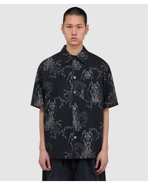 Our Legacy Every Short Sleeve Shirt (Death Paisley Print - Black
