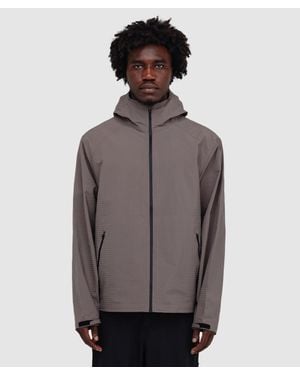Hiking Patrol Waypoint Ripstop Hooded Jacket (Dk Taupe - Gray