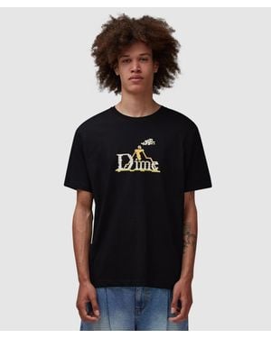 Dime Classic Lightbright T-Shirt - Black
