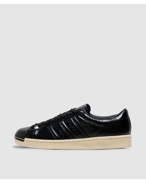 adidas Superstar Vintage Trainer (Core/Core/Warm Vanilla - Black
