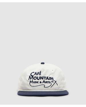 Cafe Mountain Needle And Thread Two Tone Cap (Natural And Dust - White