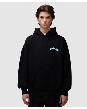 AWAKE NY Twill Logo Hoodie ( - Black