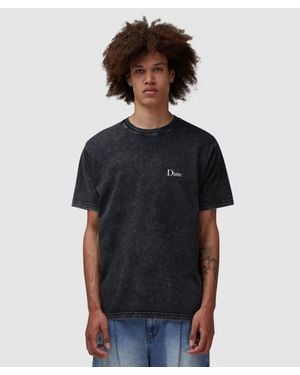 Dime Classic Small Logo T-Shirt (Faded - Black