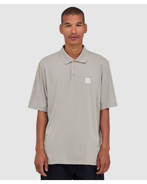 Manors Course Polo Shirt (Dune - Grey