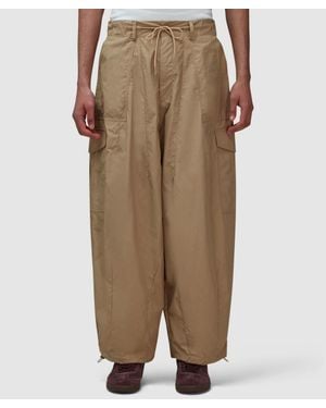 FRIZMWORKS Nylon Cargo Balloon Pant - Natural