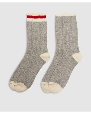 Beams Plus Rag Socks - White