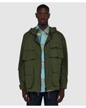 Cafe Mountain Telemark Mountain Smock Jacket (Moss - Green