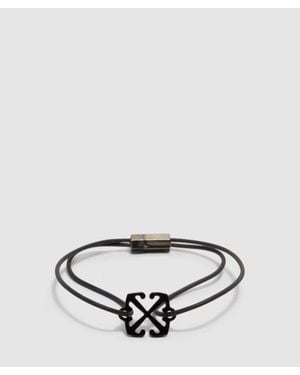 Off-White c/o Virgil Abloh Rubber Enamel Bracelet - White
