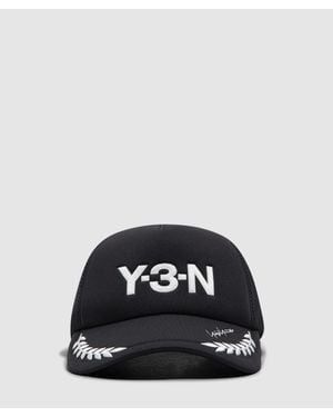 Y-3 X Neighborhood Trucker Cap - Black