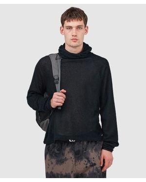 Purple Mountain Observatory Polartec Alpha Balaclava Hoodie - Blue