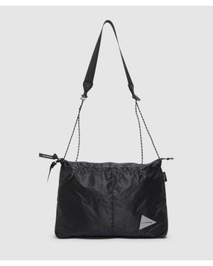 and wander Sil Sacoche Bag - White