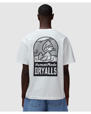 Human Made Dry Alls Swimming Duck T-Shirt - White