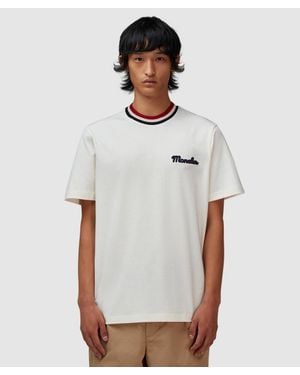 Moncler Logo T-Shirt (Natural - White