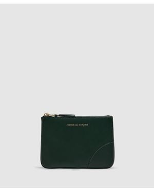Comme des Garçons Sa8100 Classic Leather Wallet (Bottle - Green