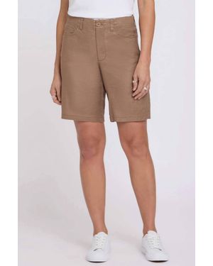 NYDJ Five-Pocket Bermuda Shorts - Natural