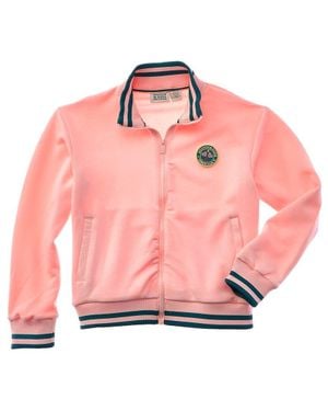 Scotch & Soda S & S Tennis Group Double Knit Track Jacket - Pink