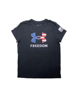 Under Armour New Freedom Logo T-Shirt - Blue