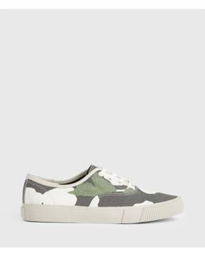 AllSaints Lex Canvas Sneaker Shoes - White