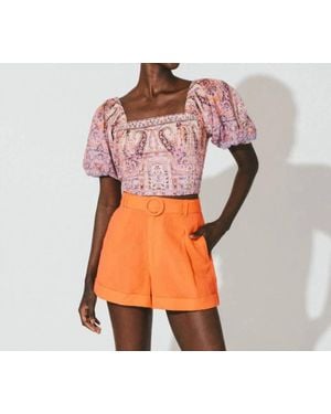 Cleobella Oscar Short - Orange