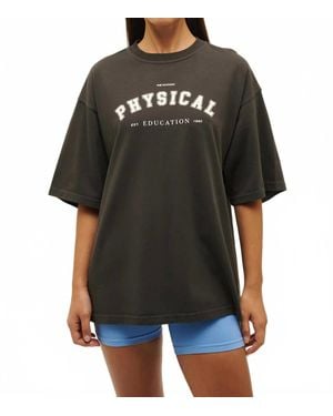 P.E Nation Physical Oversized Tee - Black