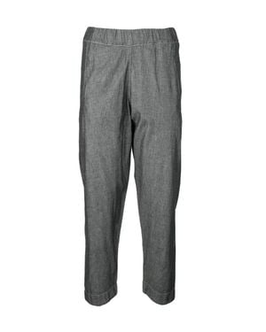Collection Privée Collection Cotton Pants - Gray
