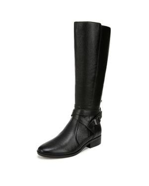 Naturalizer Rena J2427L1004 Leather Riding Boots Hawk2488 - Black