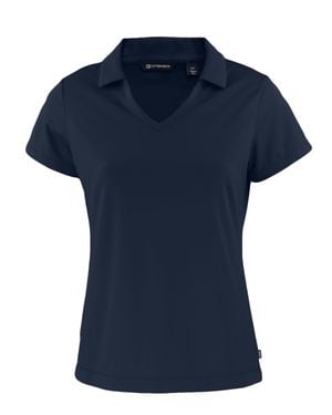 Cutter & Buck Daybreak Eco Recycled V-Neck Polo - Blue