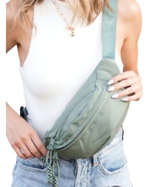 Aili's Corner Evie Nylon Belt Bag - Multicolor