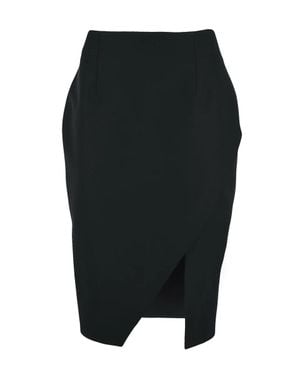 Liu Jo Asymmetrical Pencil Skirt - Black