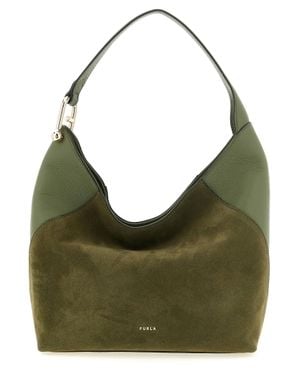 Furla Calfskin Shoulder Bag - Green