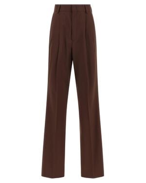 ARMARIUM Wool Dress Pants - Brown