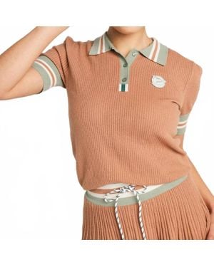 Fore All Coastal Polo - Pink