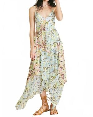 illa illa Marlee Tiered Dress - Green