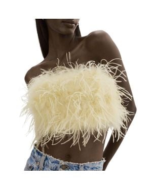 Lamarque Zaina Feather Bustier - Multicolor