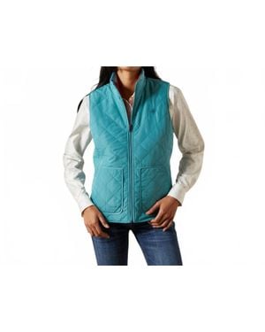 Ariat Dilon Reversible Insulated Vest - Blue