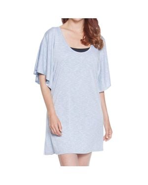 Dotti Cabana Flutter Tunic - Blue