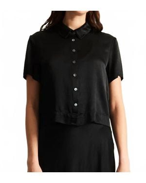 Raquel Allegra Calista Blouse - Black