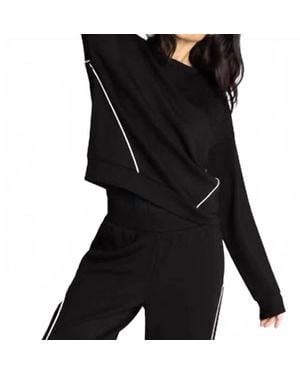 Thread & Supply Britney Long Sleeve Top - Black