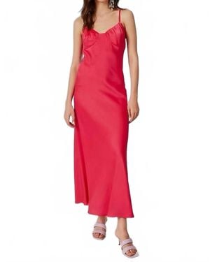 DELUC Paradalis Midi Dress - Red