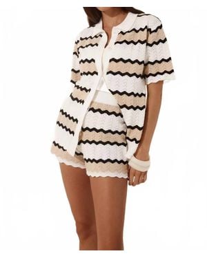 Seven Wonders Caprice Top - White
