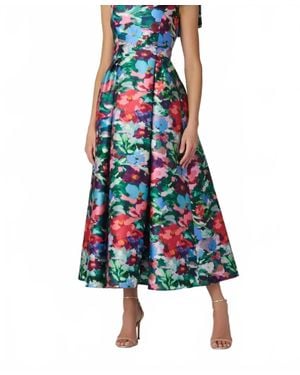 Shoshanna Eleanor Midi Dress - Blue
